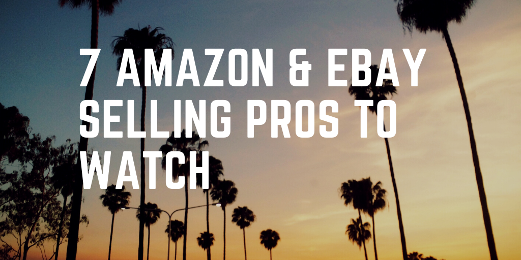Seven Amazon & eBay Selling Pros to Watch