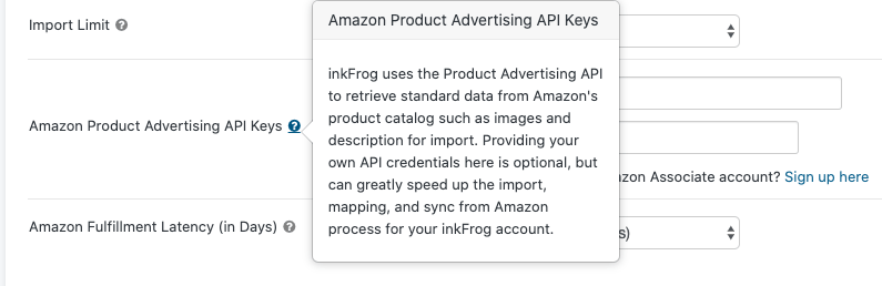 JoeLister compared to InkFrog: Advertising API?
