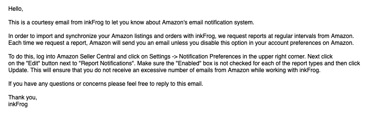 InkFrog Email: You have more settings to mess with!!!