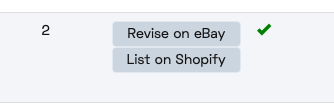 List on Shopify